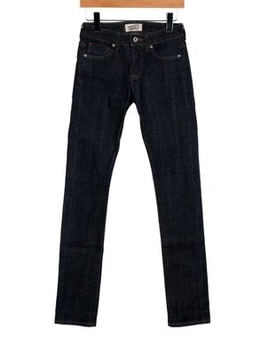 Naked & Famous Mid-Rise Straight Leg Jeans Blue | Size: XS | US 25